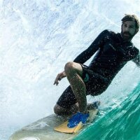 Bodyboard Flossen CHURCHILL Makapuu XL Grün
