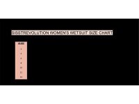 SISSTR Evolution Seven Seas 4.3mm Neopren Wetsuit Chest Zip schwarz Größe 6