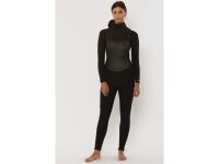 SISSTR Evolution 7 SEAS 5.4mm Eco Wetsuit Chest Zip neoprene hooded for woman Fullsuit black size 4