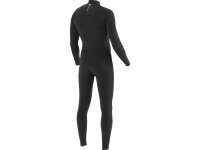 VISSLA Seven Seas 4.3mm neoprene wetsuit fullsuit with chest Zip black size LT