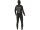 VISSLA 7 SEAS 6.5mm Neopren Wetsuit Fullsuit mit Haube und Chest Zip in schwarz Größe MT
