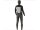 VISSLA 7 SEAS 6.5mm Neoprene hooded Wetsuit Fullsuit with Chest Zip black size LS