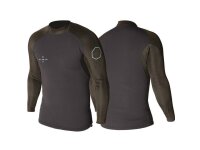 VISSLA 1mm High Seas Neoprene Jacket Top phantom 2 long sleeve size XL