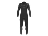 PICTURE ORGANIC Dome Fullsuit 4.3mm Eco Eicoprene Neoprene men black Wetsuit Chest Zip Front Zip size S