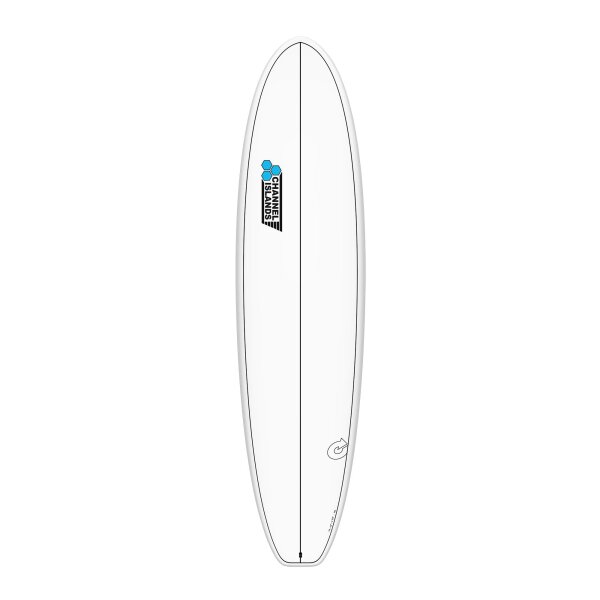 Surfboard CHANNEL ISLANDS X-lite2 Chancho Funboard 7.0 ft-hvid