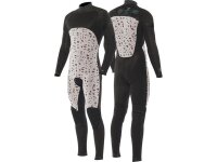 VISSLA Seven Seas 3.2mm neoprene wetsuit fullsuit with chest Zip black size M