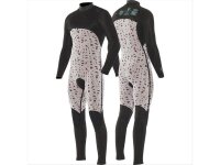 VISSLA High Seas 2 Stealth 3.2mm Neopren Wetsuit no zipper schwarz Größe M