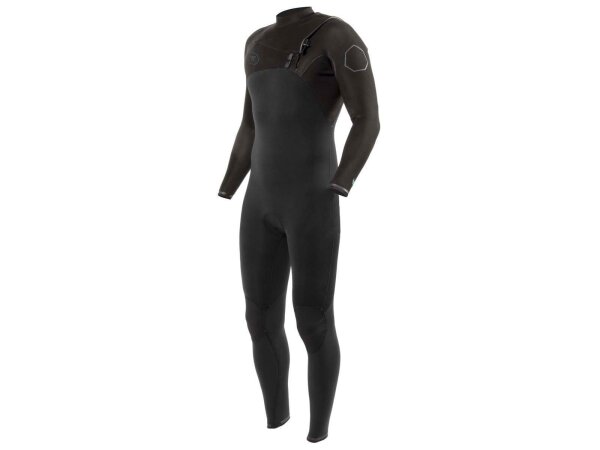VISSLA High Seas 2 Stealth 3.2mm Neopren Wetsuit no zipper schwarz Größe XL