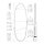 ROAM Boardbag Surfboard Tech Bag Fish 6.8 PLUS