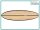 Surfboard TORQ ACT Prepreg BigBoy23 7.2 bamboo