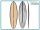 Surfboard TORQ ACT Prepreg Chopper 6.10 BlackRail